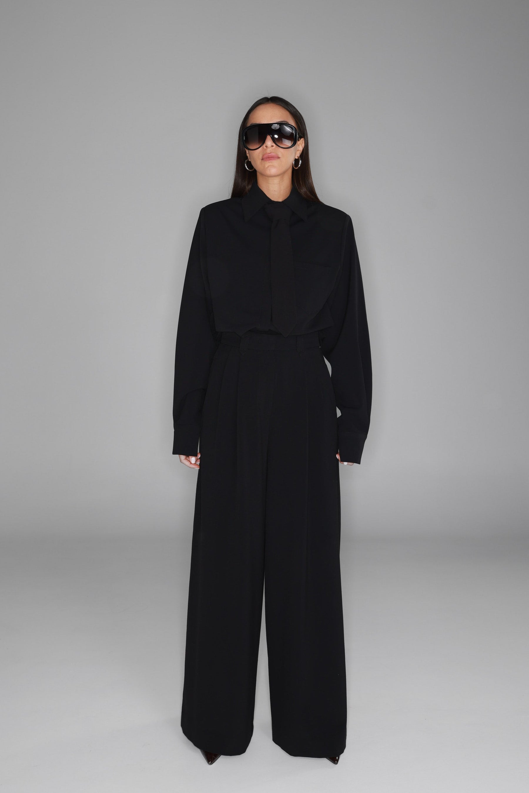 מכנסי מרגי שחורים