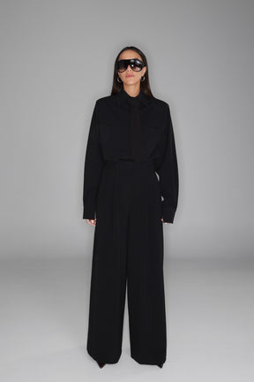 מכנסי מרגי שחורים