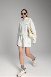 חליפת לאיה אפור בהיר