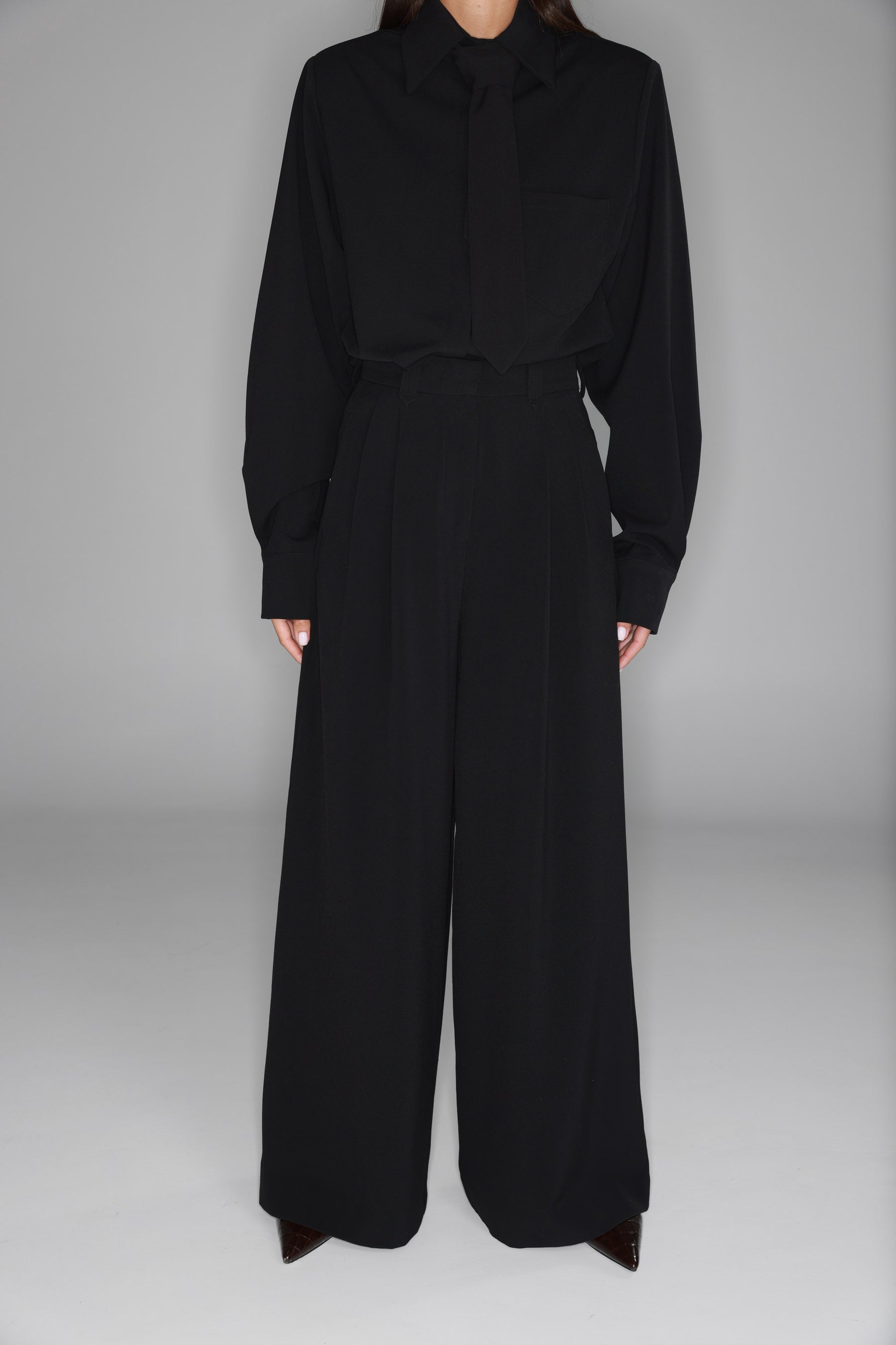 מכנסי מרגי שחורים