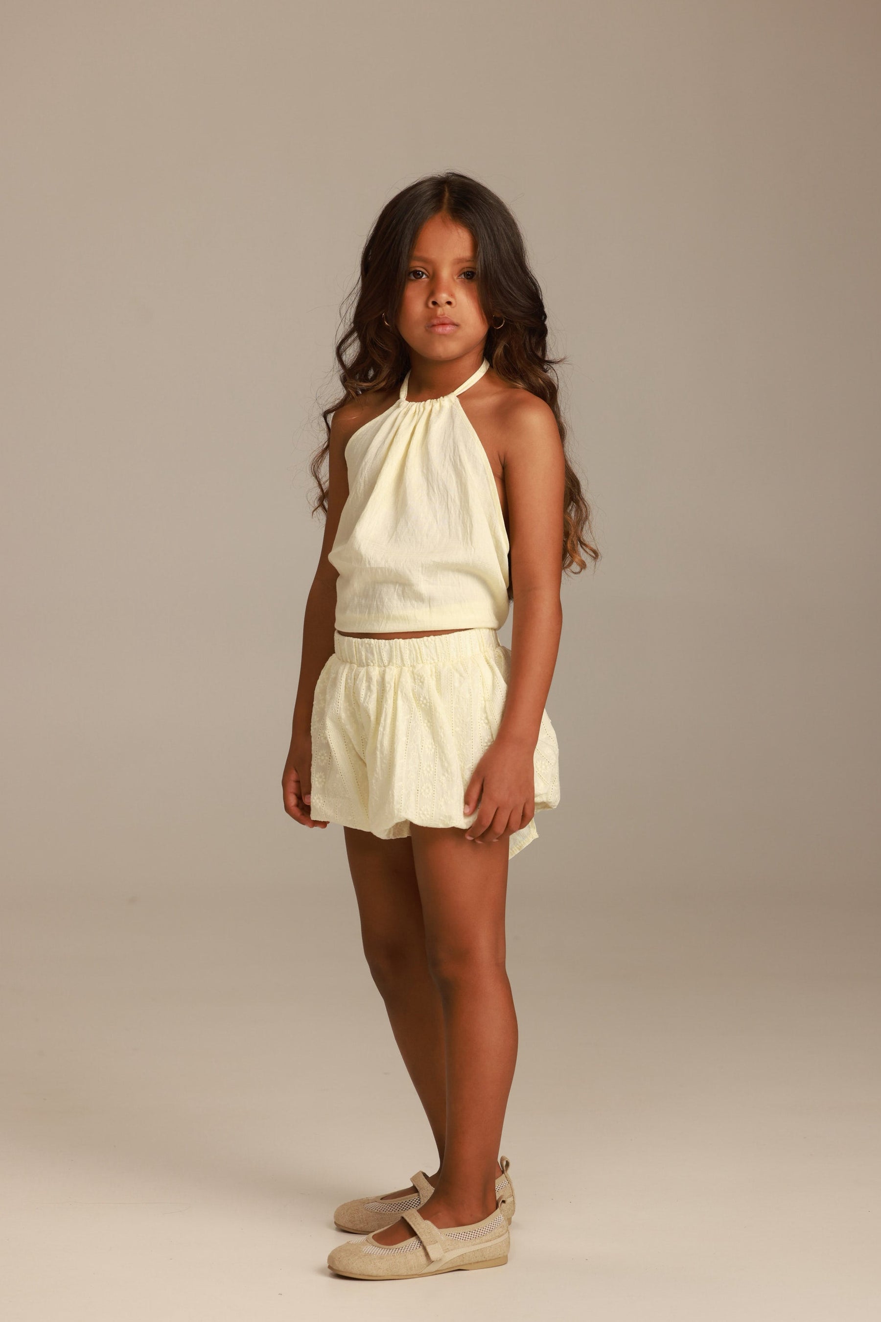 מכנסי סיאה שמנת