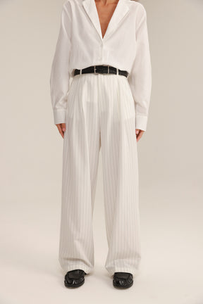 מכנסי זואי לבנים