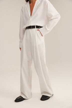 מכנסי זואי לבנים