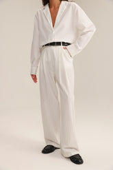 מכנסי זואי לבנים