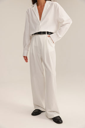 מכנסי זואי לבנים