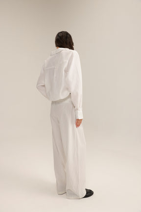 מכנסי זואי לבנים