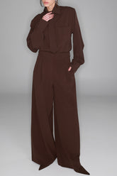 מכנסי מרגי חומים