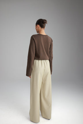 חולצת רורי חום כהה