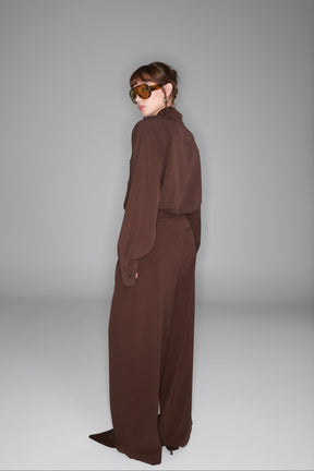 חולצת ג'יימס חומה