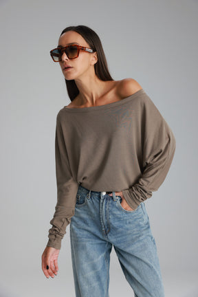 חולצת סלינה חאקי