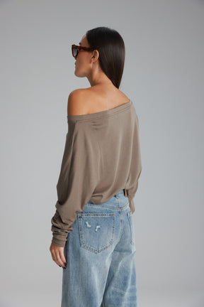 חולצת סלינה חאקי