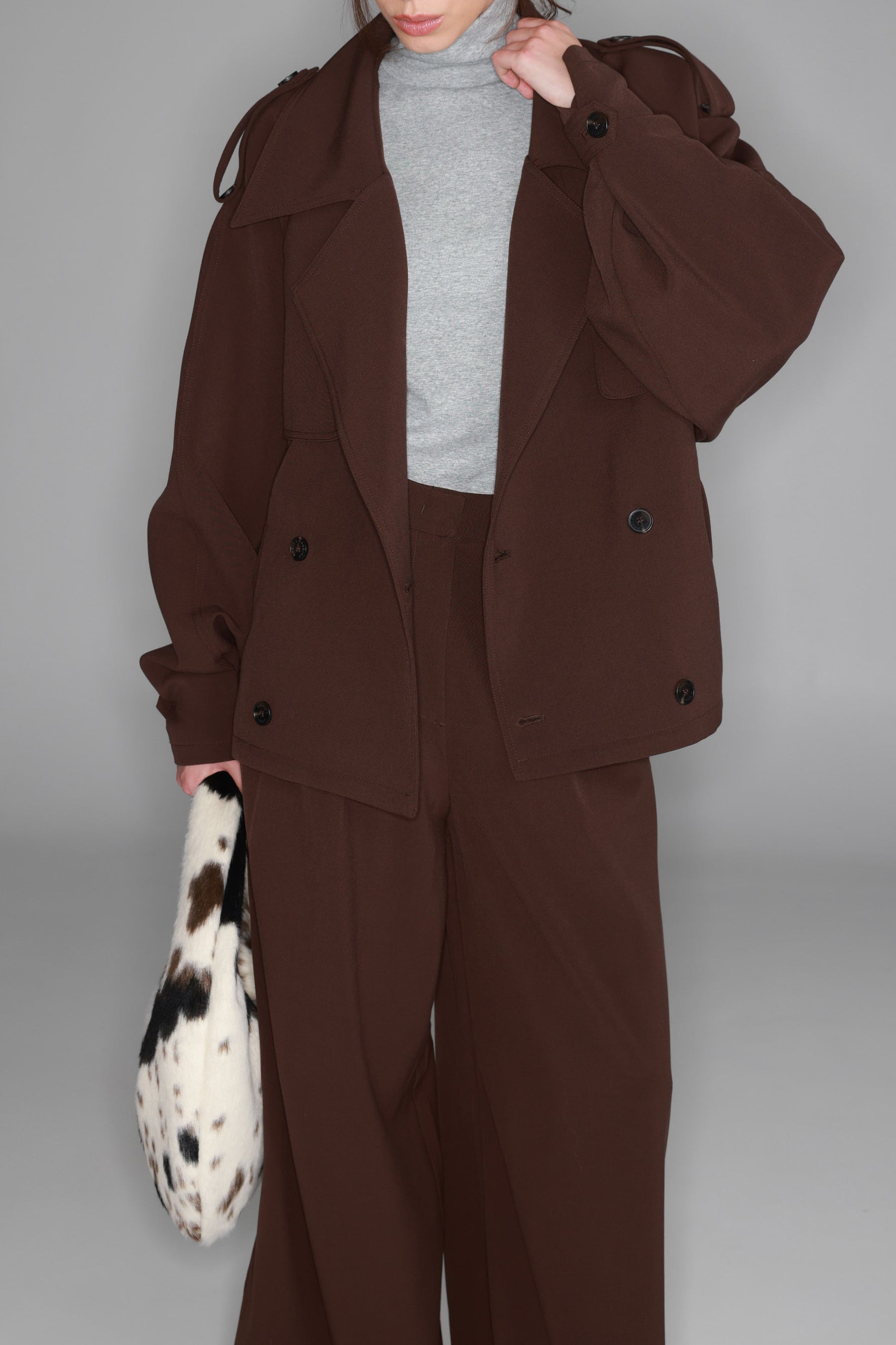 טרנץ' אנריקה חום כהה