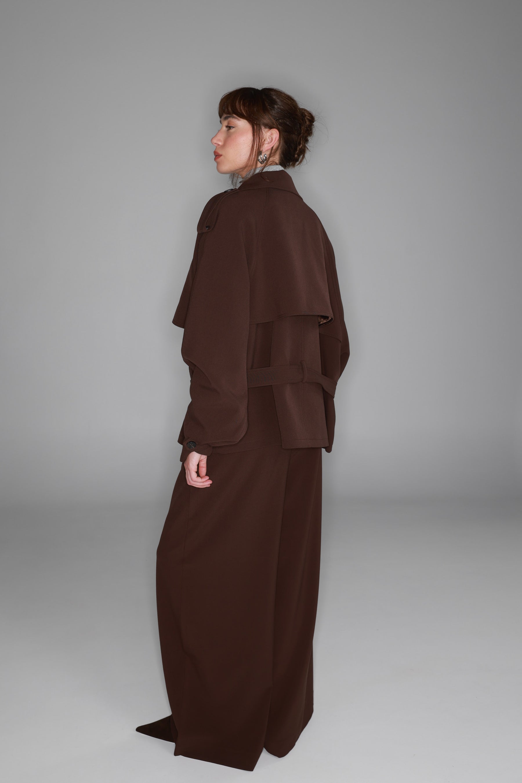 טרנץ' אנריקה חום כהה