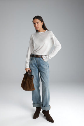 חולצת ניקי לבנה