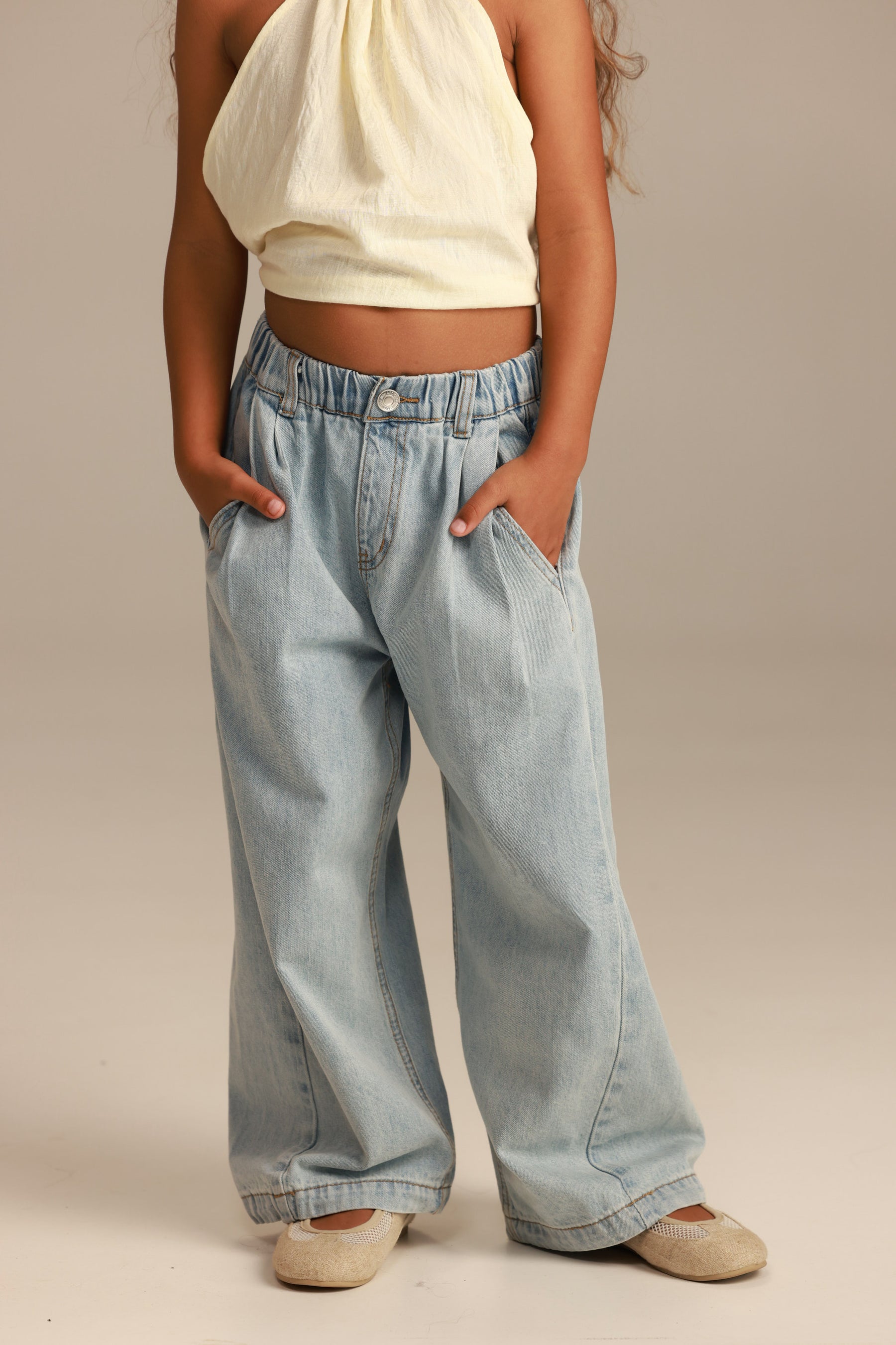 ג'ינס קטרין כחול בהיר