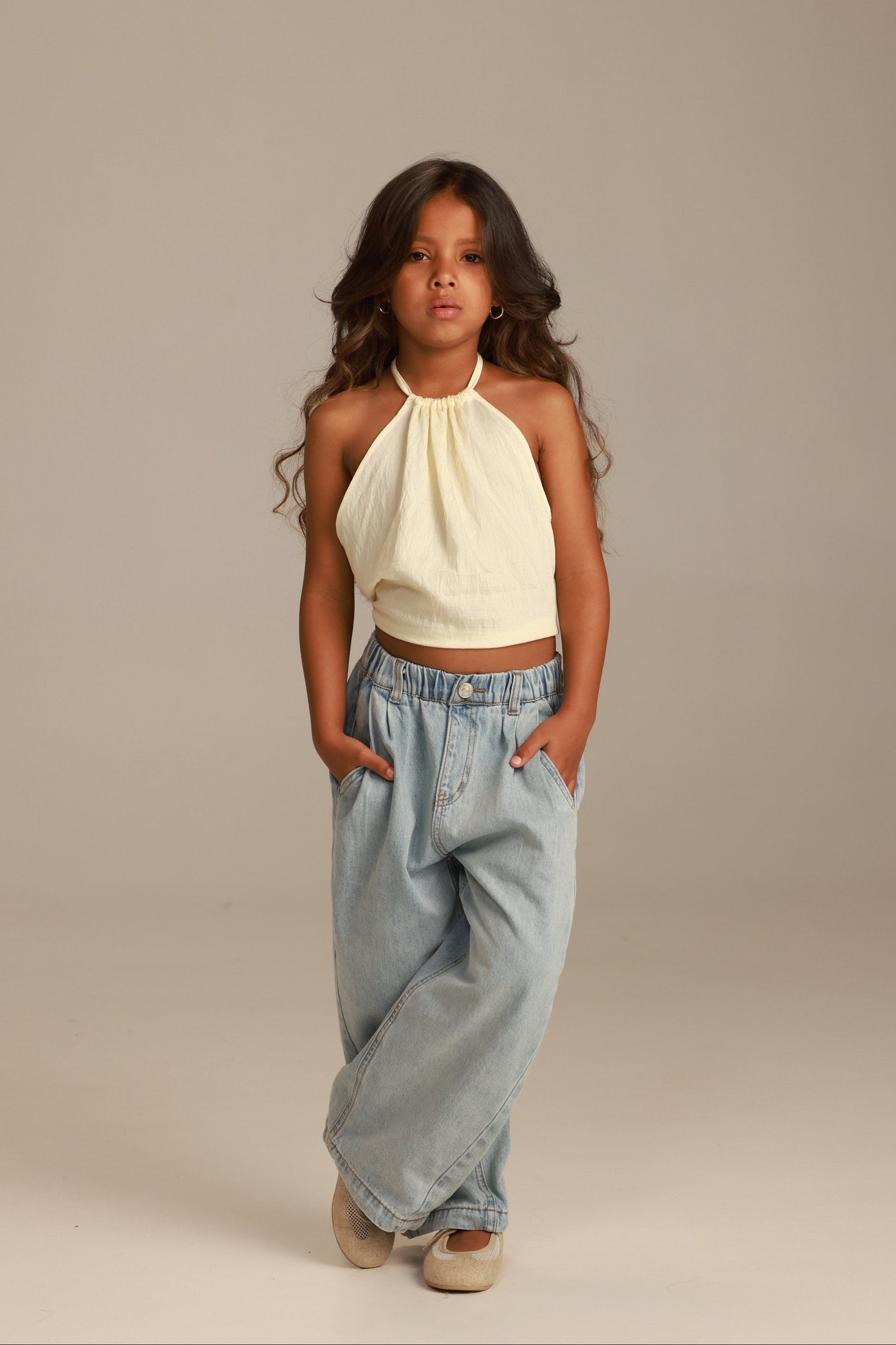 ג'ינס קטרין כחול בהיר