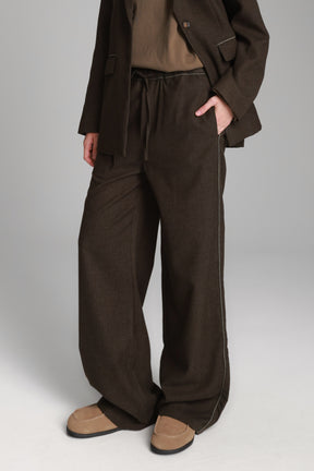 מכנסי איליי חומים