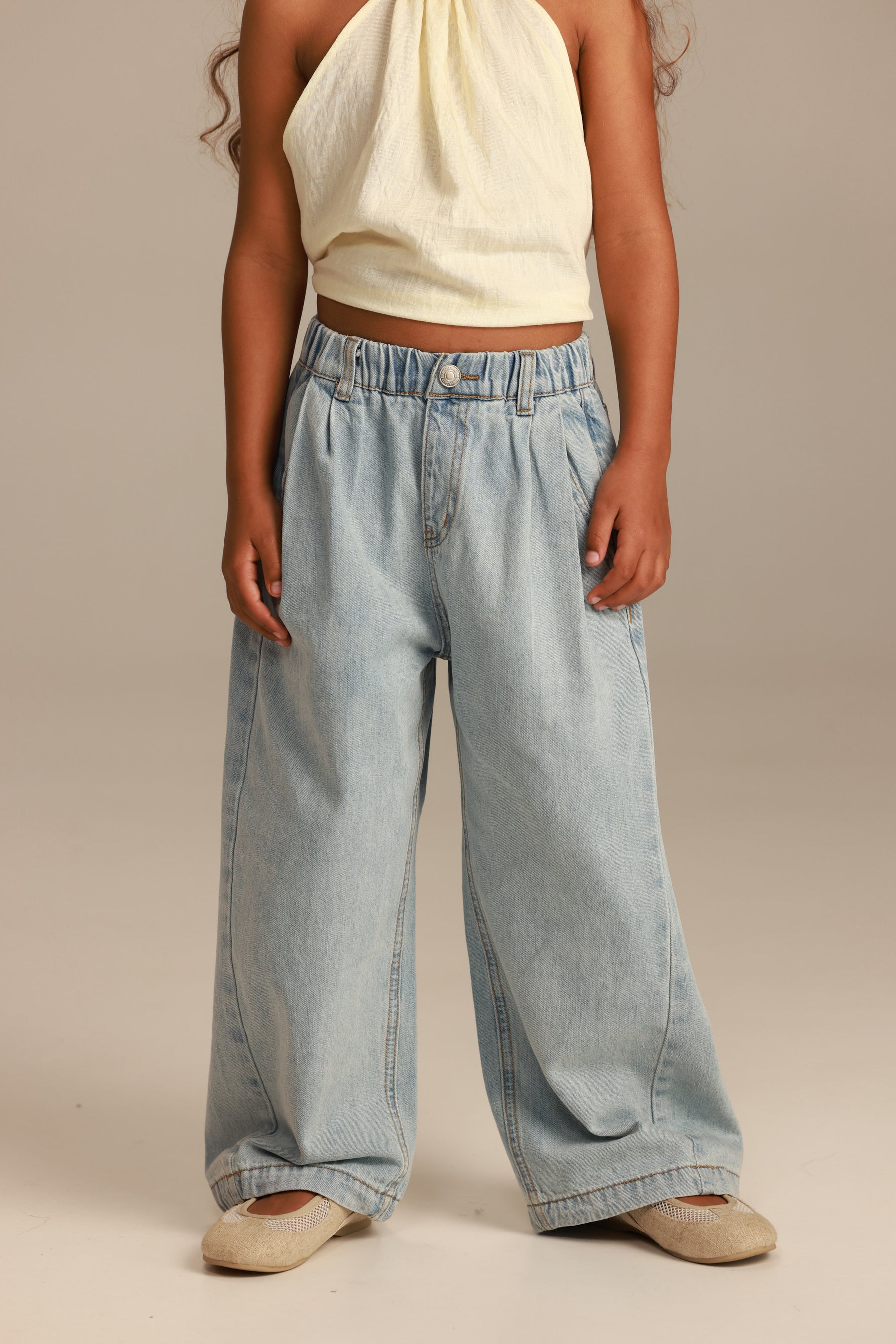 ג'ינס קטרין כחול בהיר