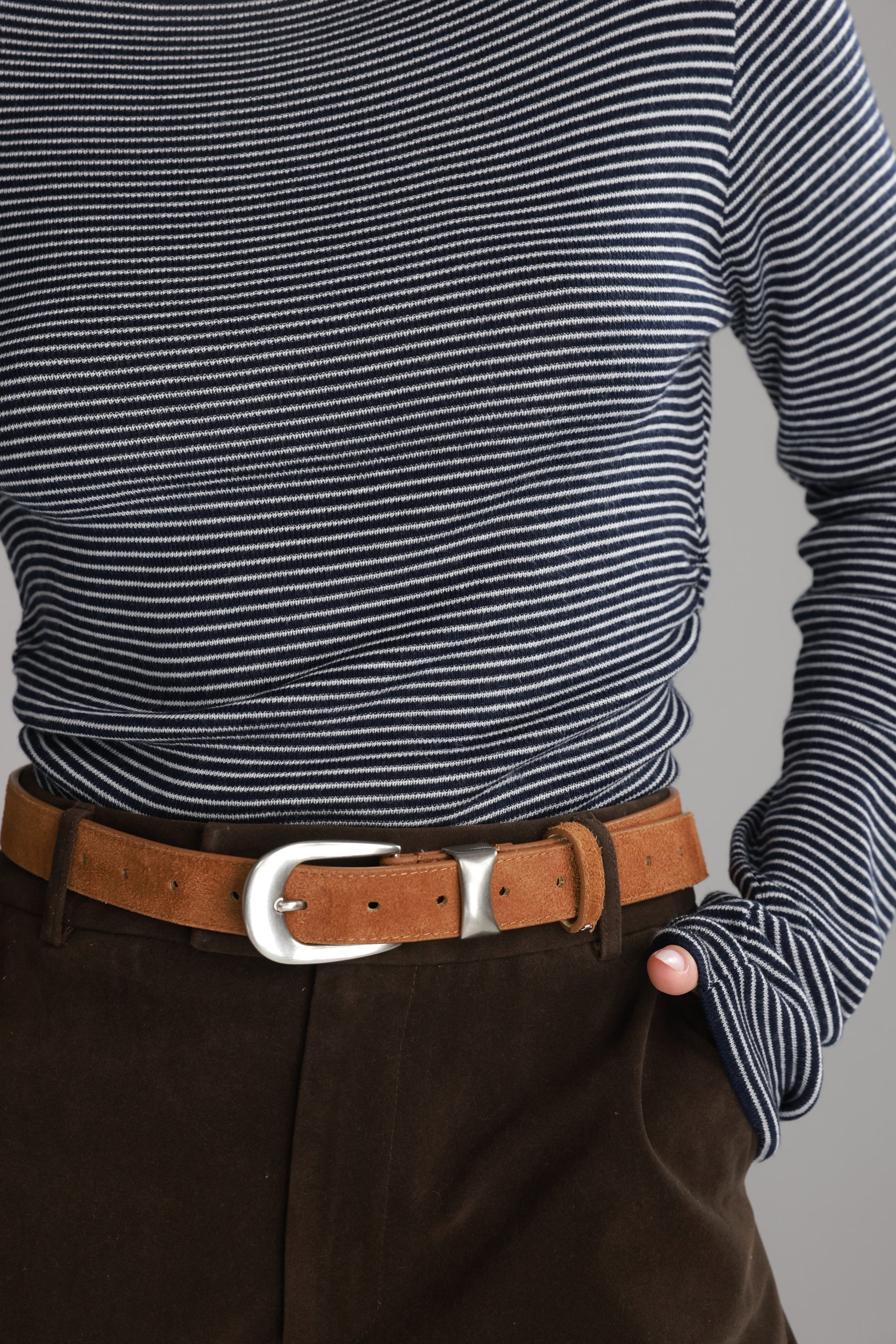 חולצת אנג'ל נייבי/לבן