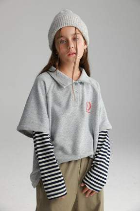 חולצת מרגו אפור בהיר