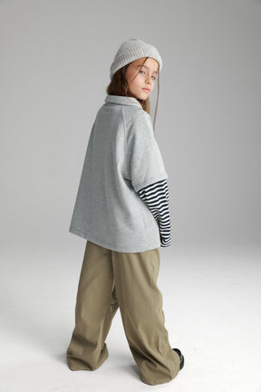 חולצת מרגו אפור בהיר