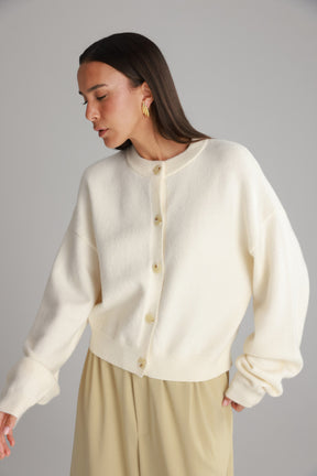 סוודר מלודי שמנת