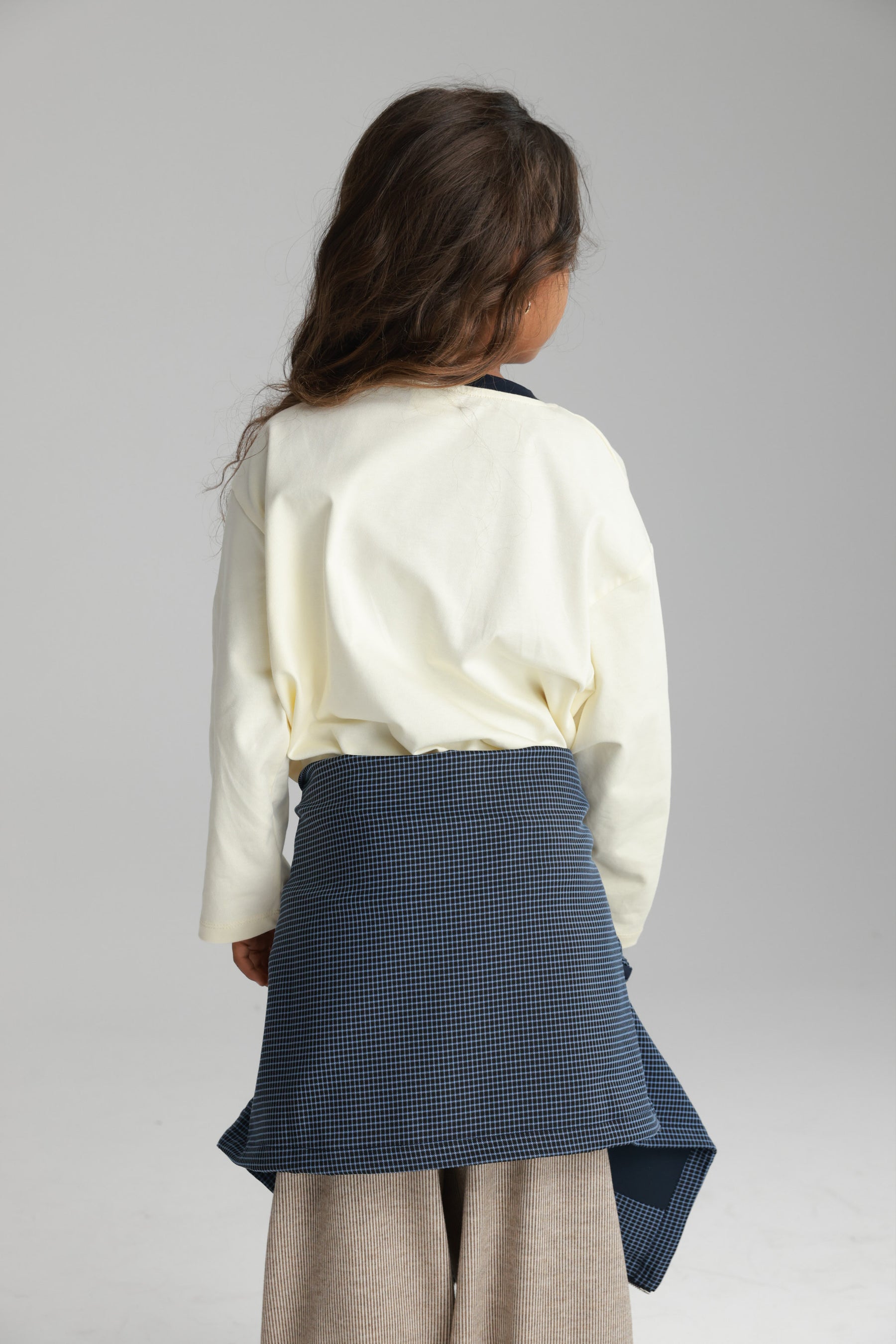 חולצת פייל שמנת