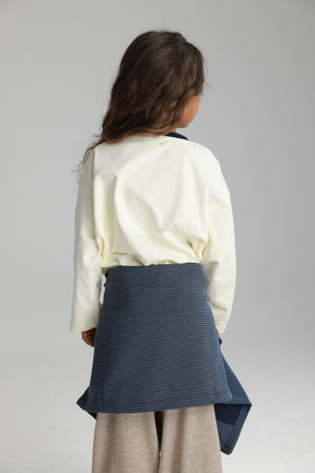 חולצת פייל שמנת