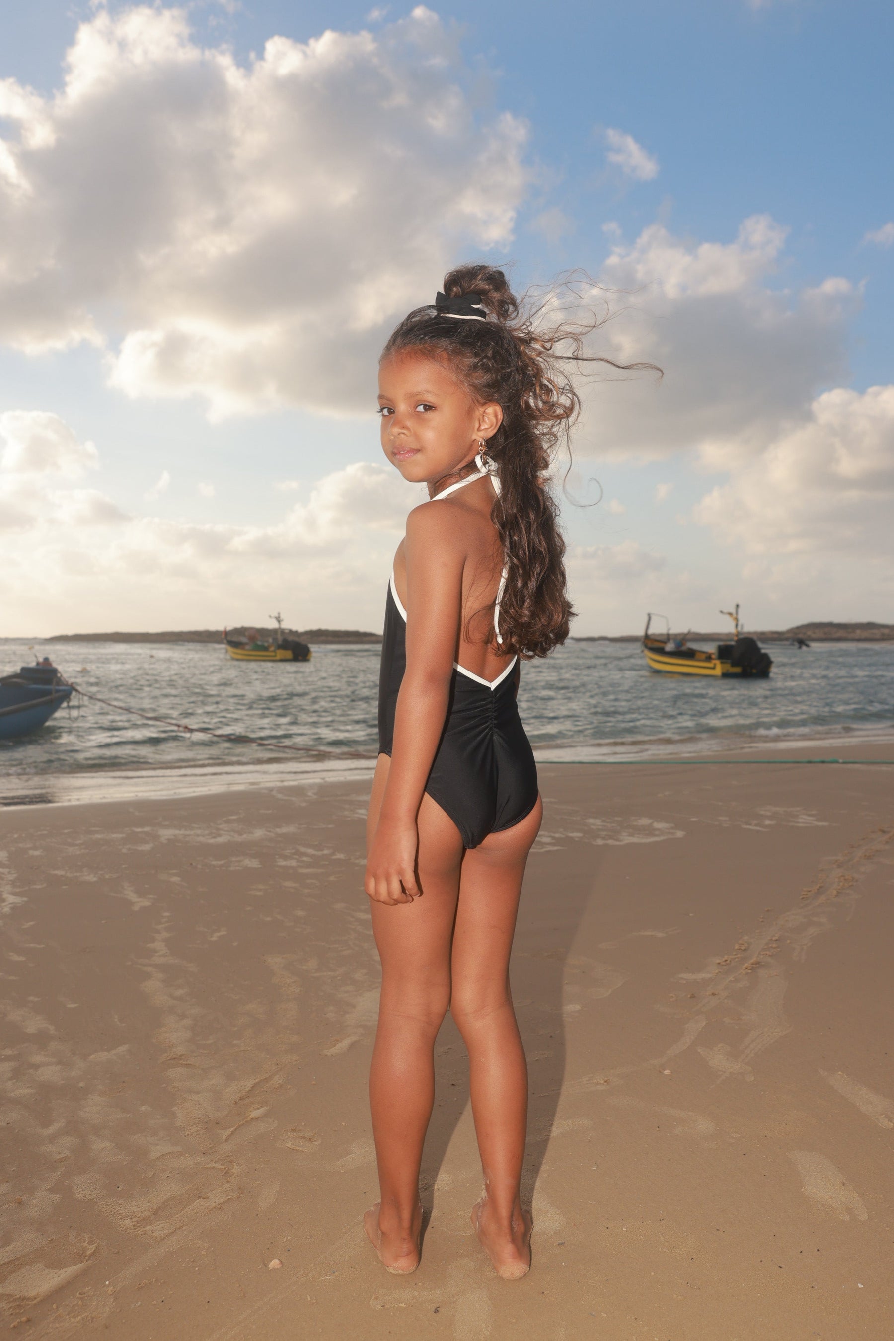 Kali One Piece Black/cream