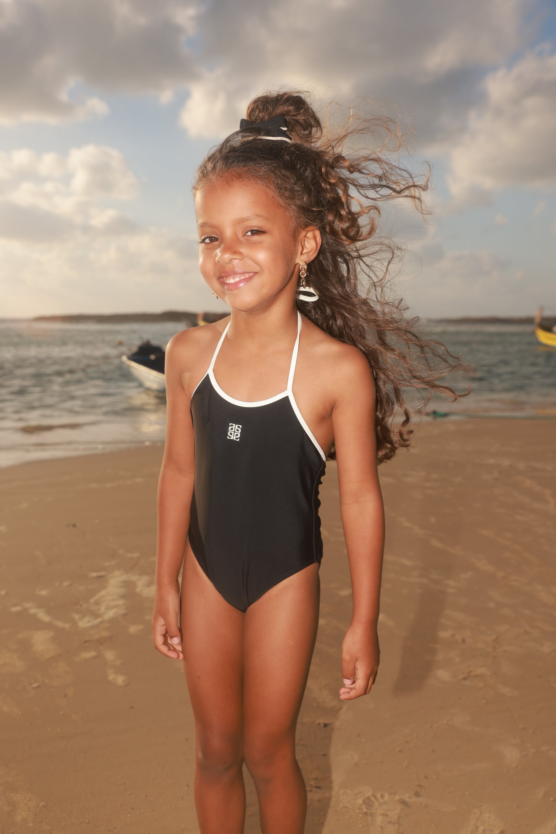 Kali One Piece Black/cream