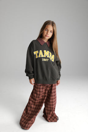 סוויטשירט ביילס אפור כהה