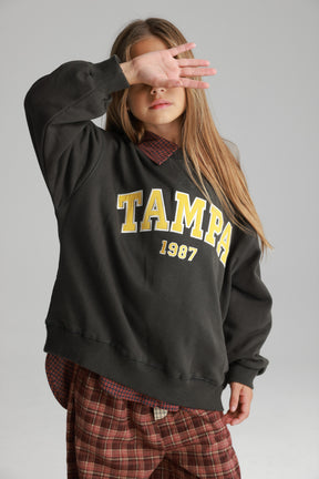 סוויטשירט ביילס אפור כהה