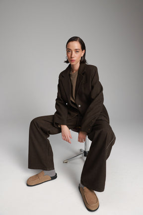 בלייזר איליי חום כהה