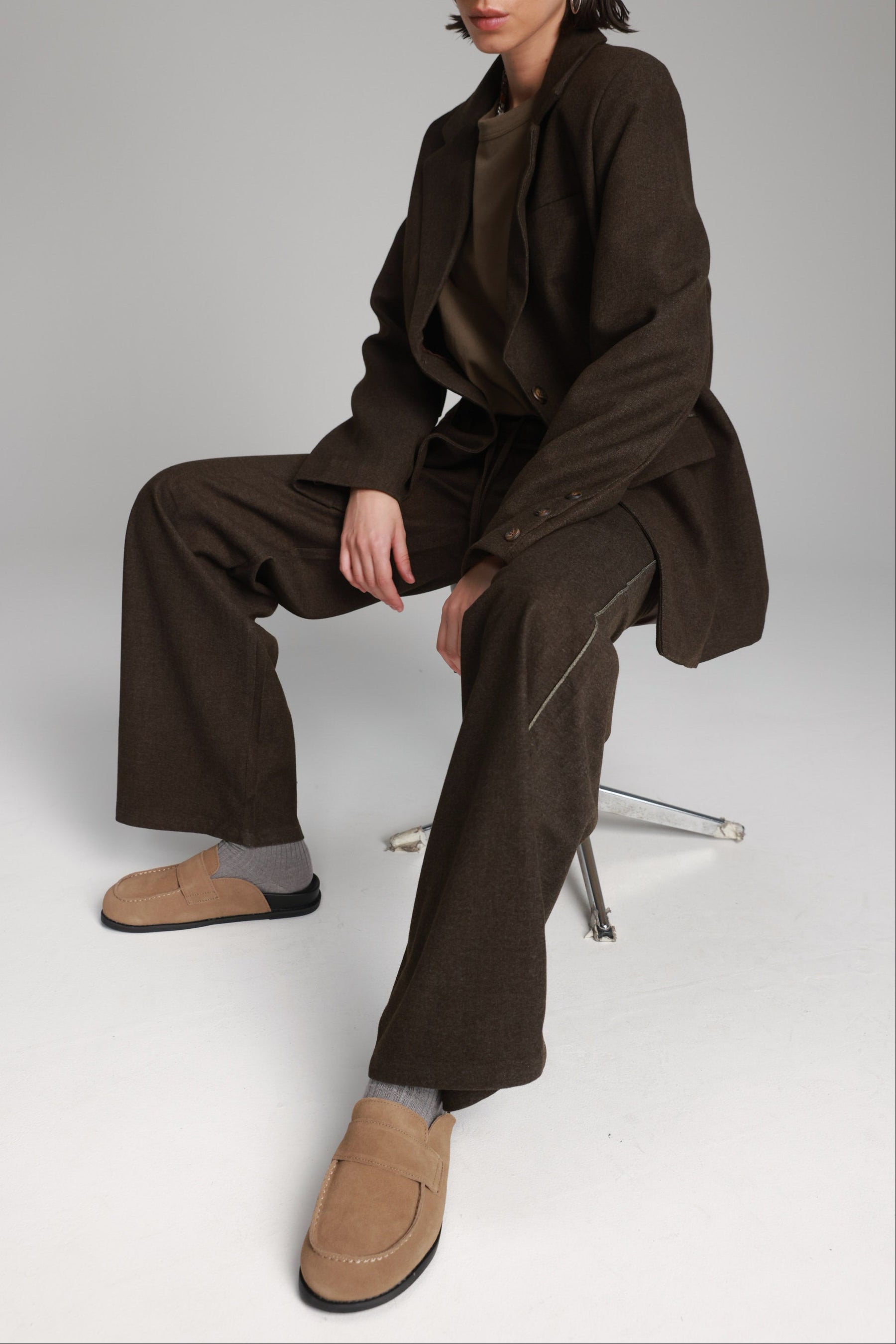 כפכפי ניקה חאקי