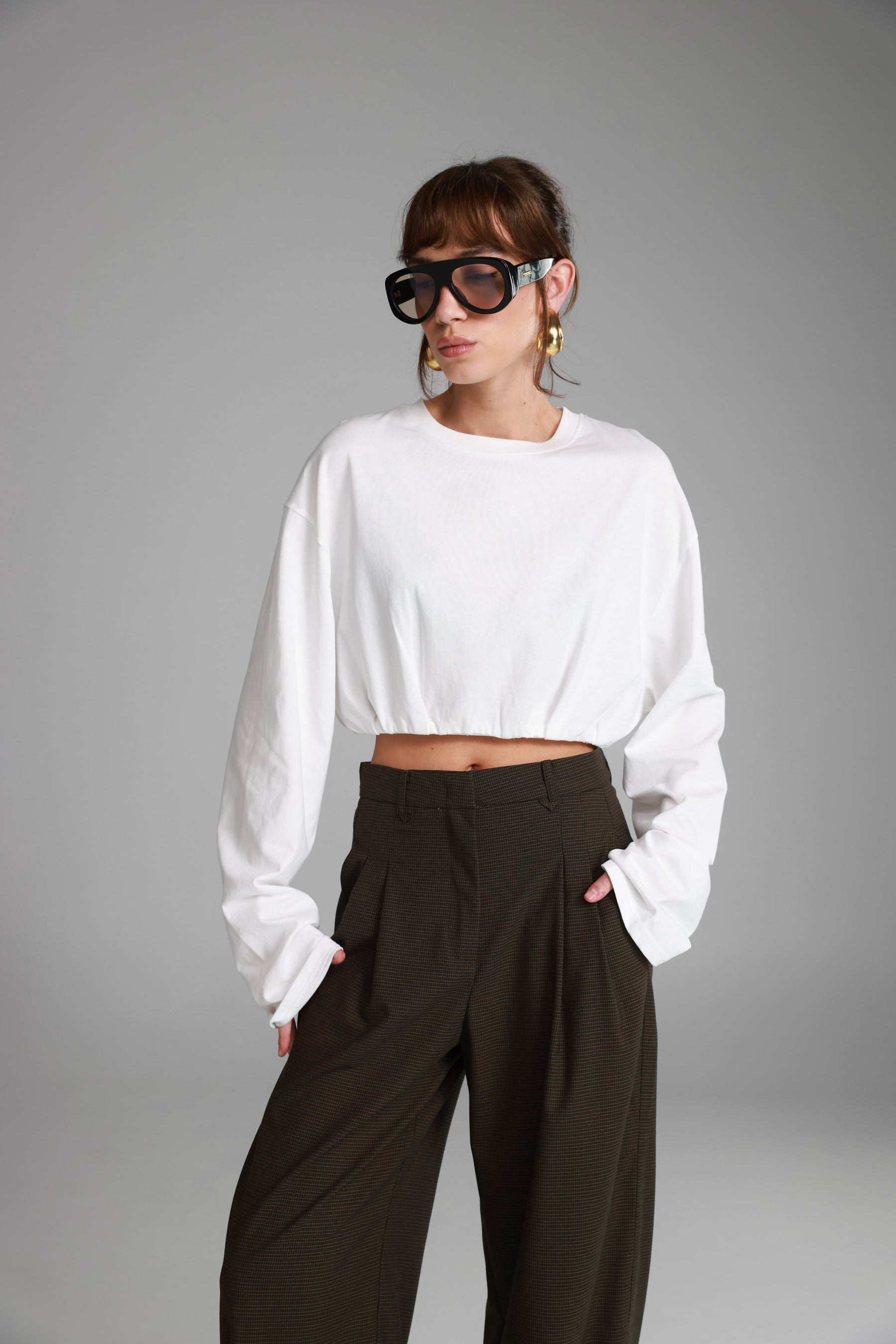 חולצת ליאונל לבנה