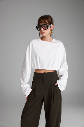 חולצת ליאונל לבנה