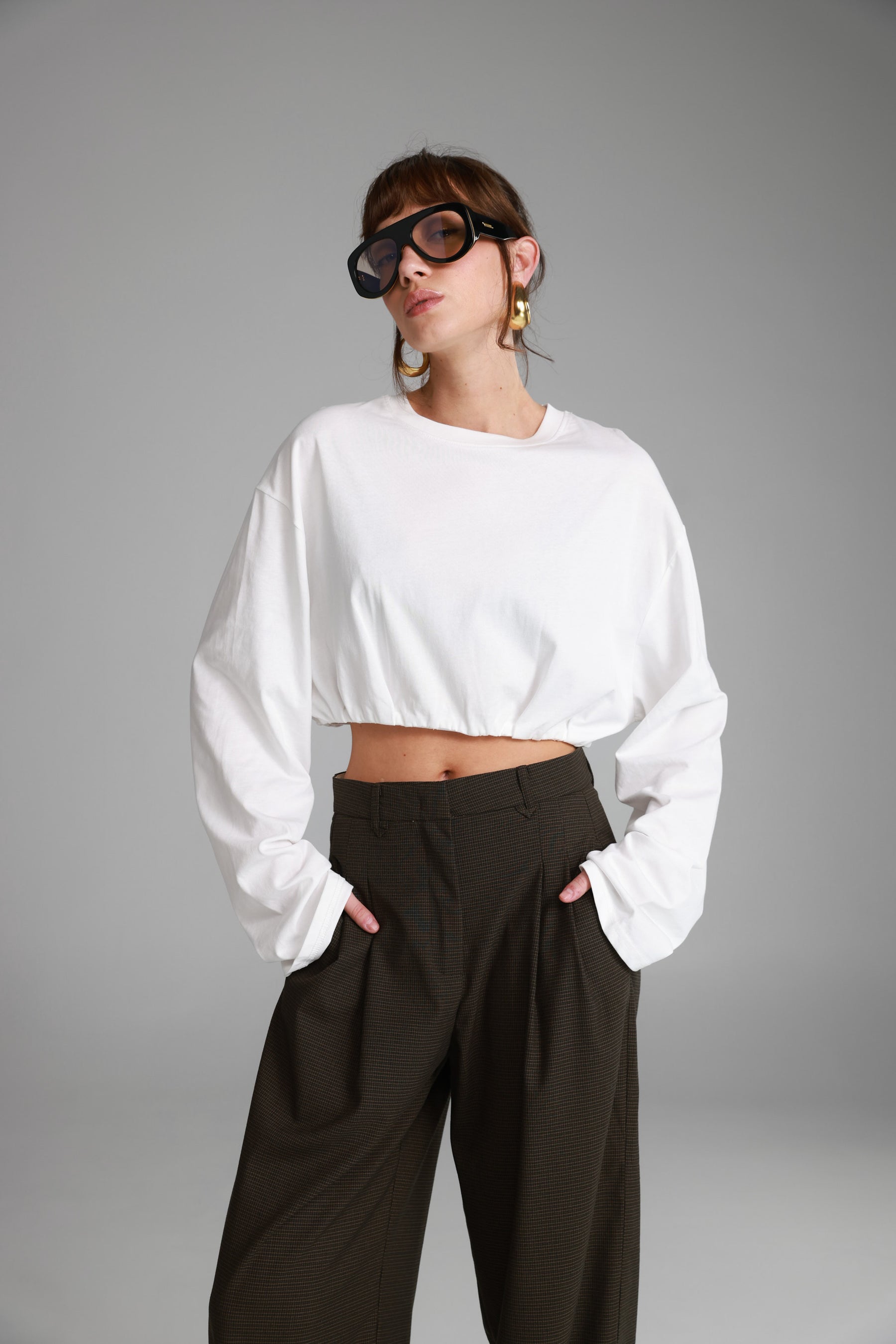 חולצת ליאונל לבנה