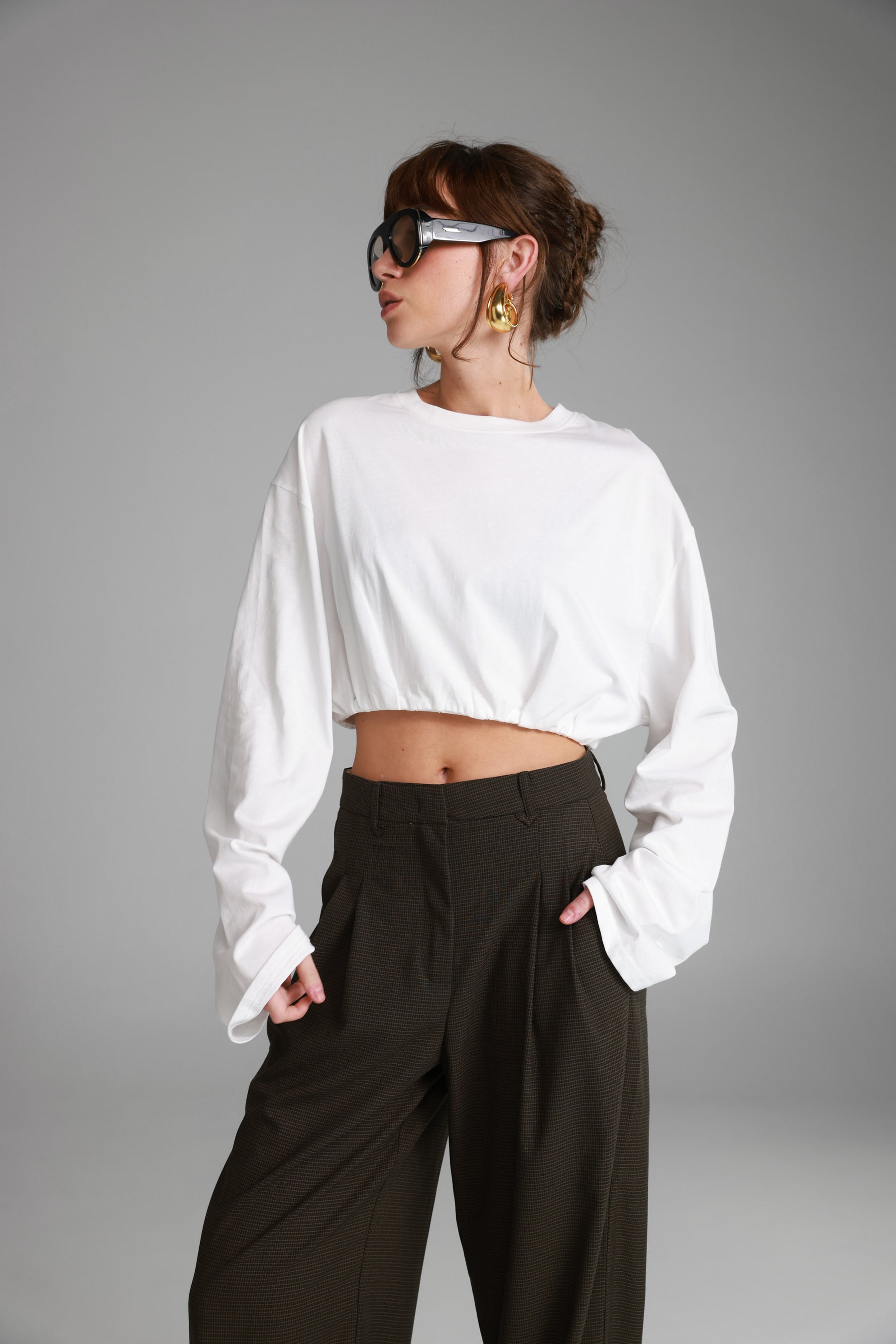 חולצת ליאונל לבנה