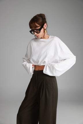 חולצת ליאונל לבנה