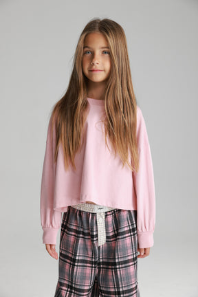 חולצת רייני ורודה