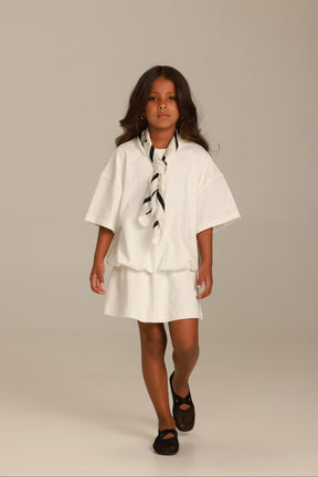 שמלת ארניקה לבנה