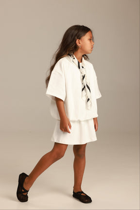 שמלת ארניקה לבנה