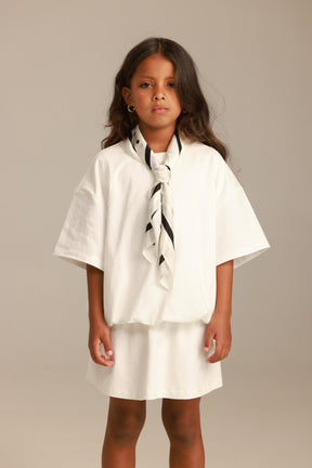 שמלת ארניקה לבנה