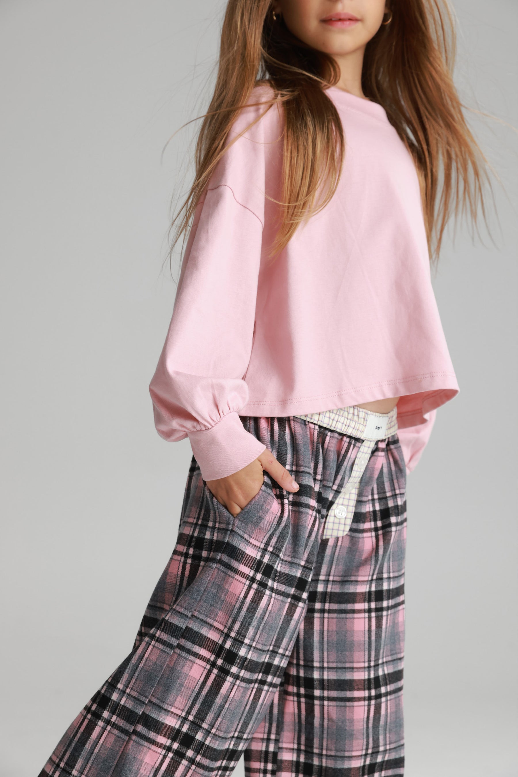 חולצת רייני ורודה