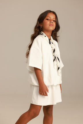 שמלת ארניקה לבנה