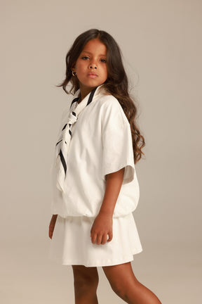 שמלת ארניקה לבנה