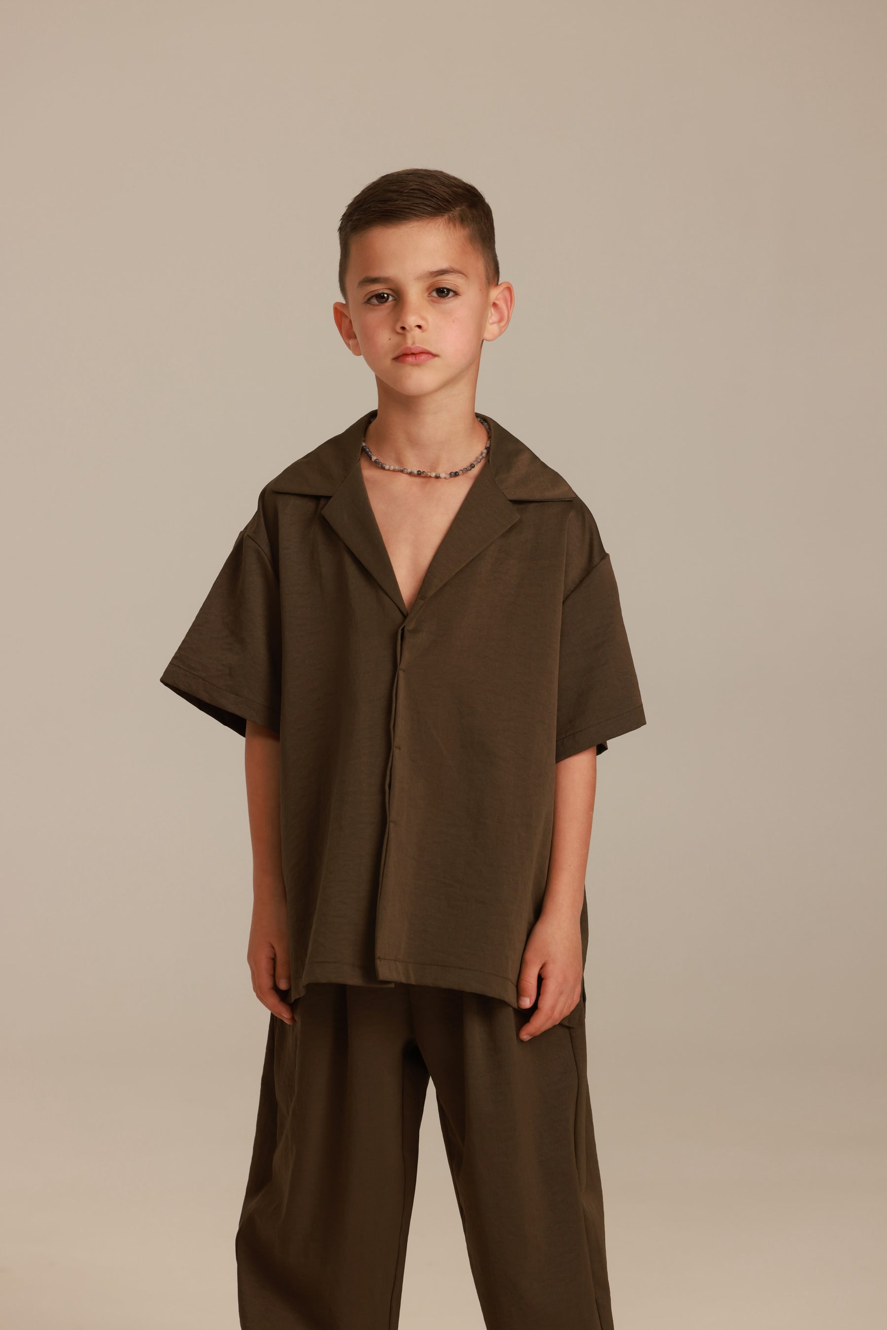 חליפת ג'וזי חומה