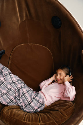 מכנסי נאלי משבצות ורוד