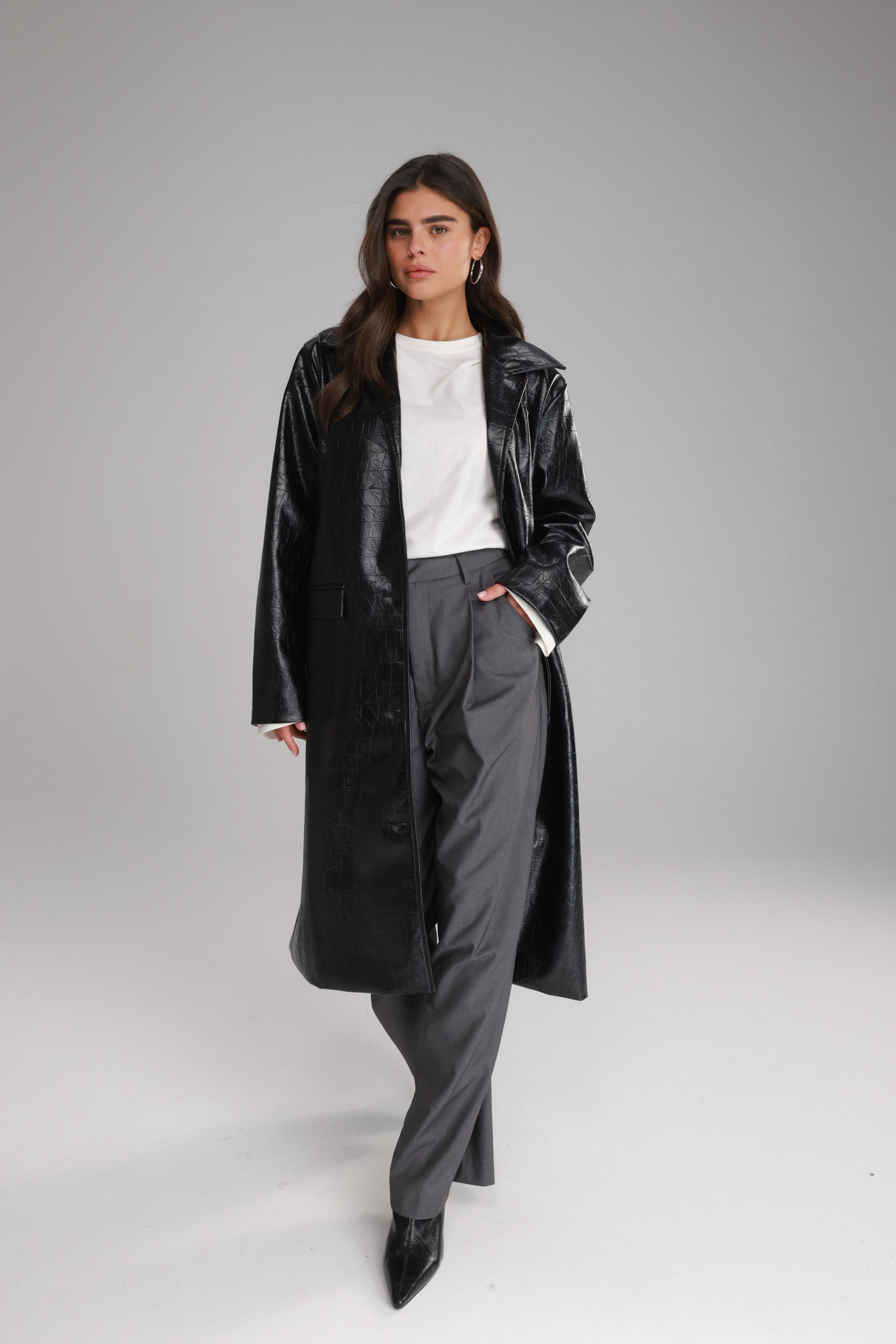 מעיל אדוארד שחור