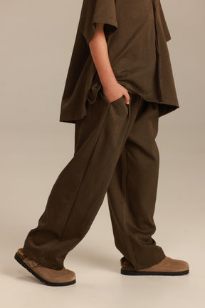 חליפת ג'וזי חומה